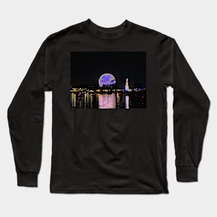 Epcot at night during Christmas Long Sleeve T-Shirt